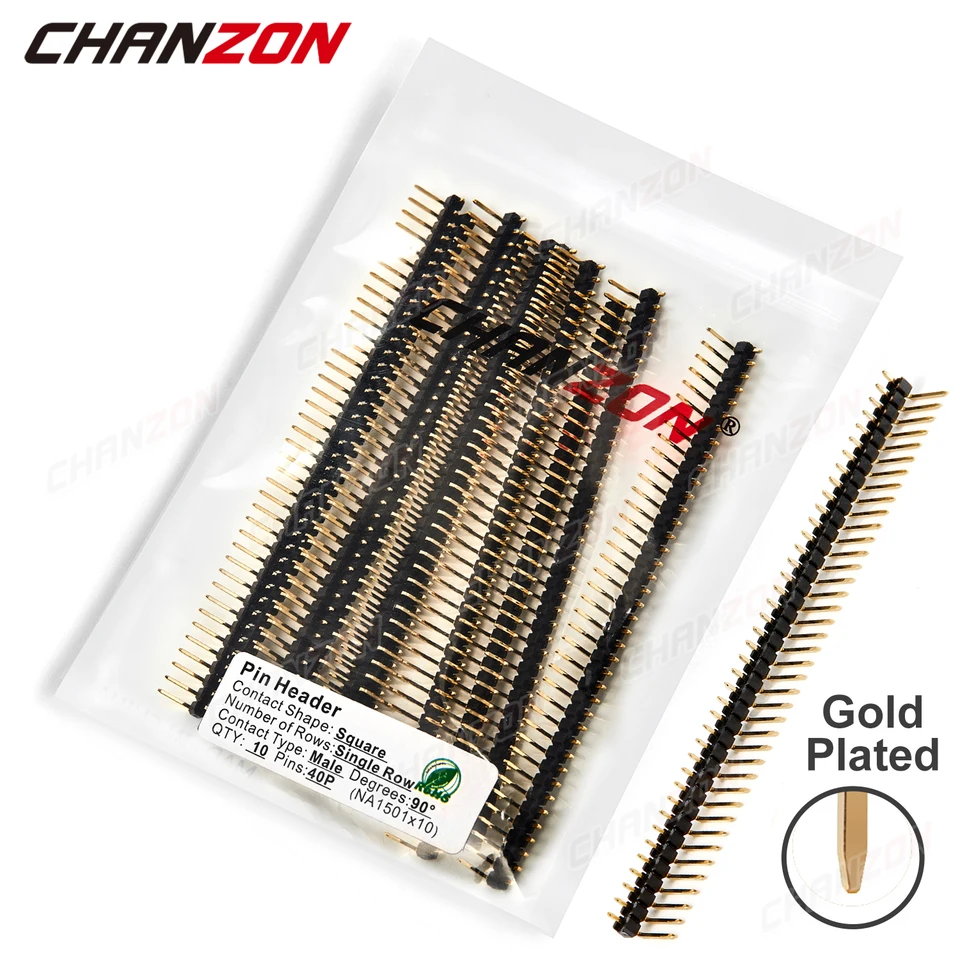 10x 1x40 Pin Stiftleiste Männlich + 10x 40P Buchse Produktbild-Vorschau 5