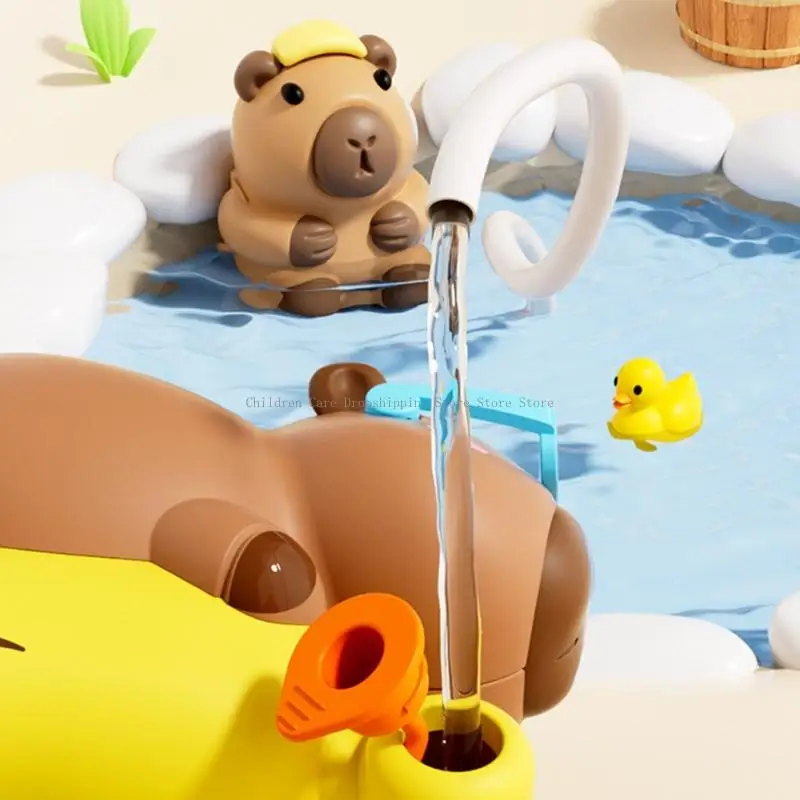 Juguete para chorro agua para niños pequeños con largos rangos ergonómicos agarre agua juguete