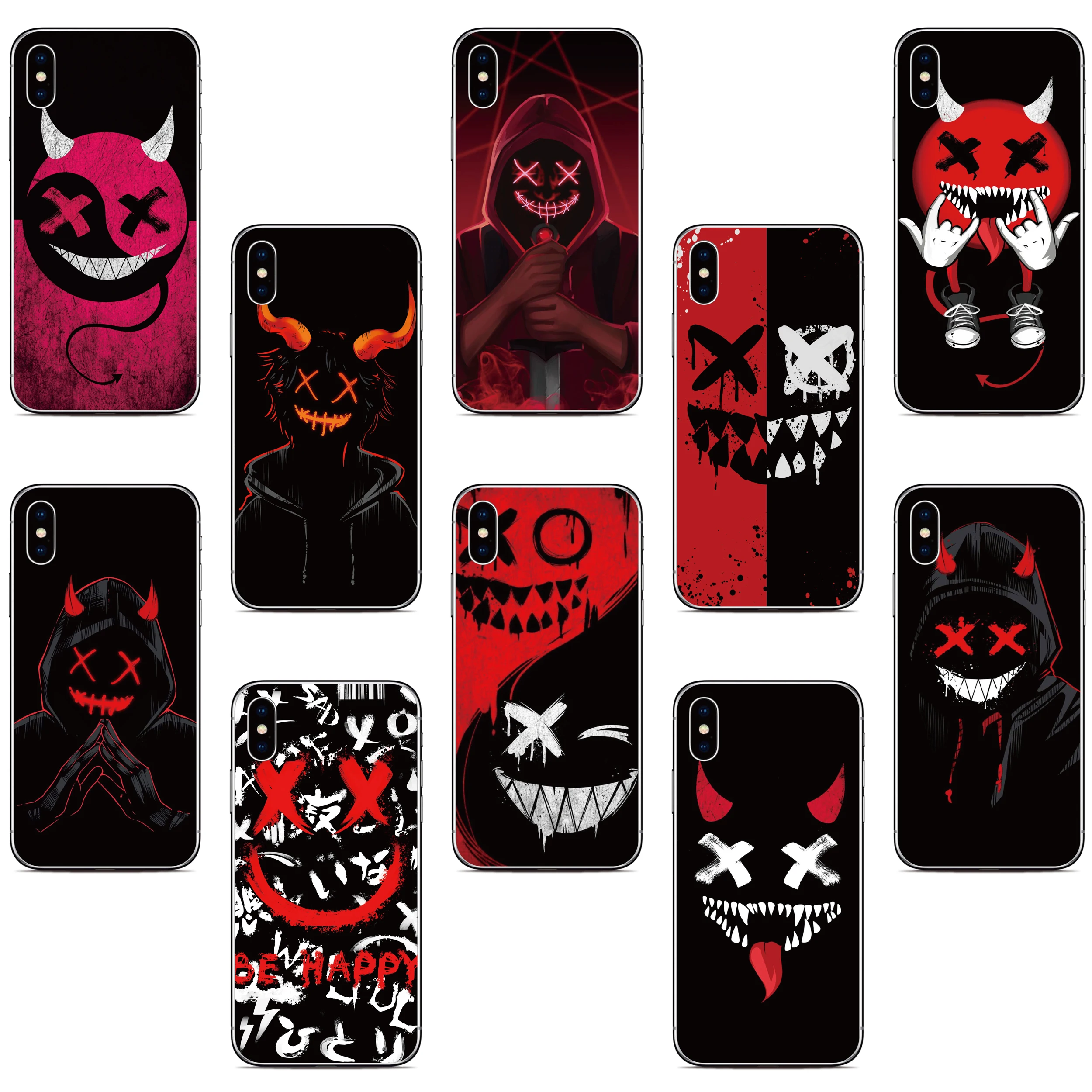 Devil Bad Boy Phone Case For For iPhone 15 14 13 12 11 Pro MAX Mini XR X XS 6 7 8 Plus iPod Touch 7 6 5 Soft Back Cover Funda