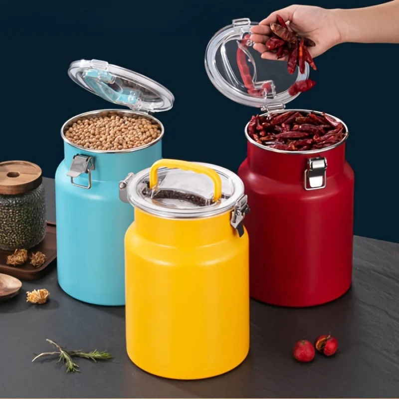 

MOZEAT LENS Sealed Stainless Steel Storage Containers: A Safe and High-Quality, Healthy Choice. Durable and Easy to Clean, a Kitchen Essential. Ultimate Preservation."