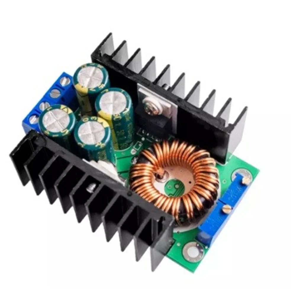 DC-DC 9A 150W 300W DC Step-down Converter 5-40v To 1.2-35v Power Module + DC 0-100V 10A Digital Display Voltage Ammeter Module