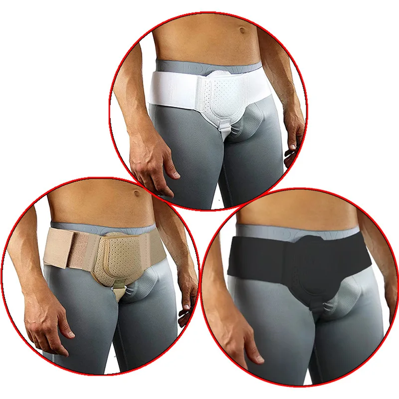 Skin Hernia Adult Men Hernia Belt Removable Compression Pad For Inguinal Or Sports Hernia Support Brace Pain Relief Hernia Strap