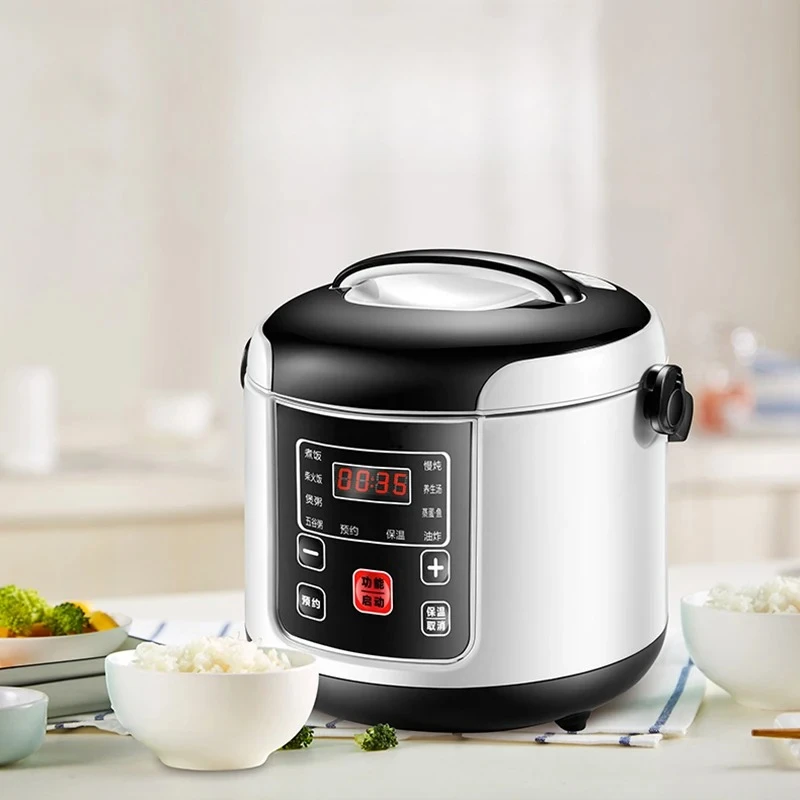 *For 12V/24V Car Truck Rice Cooker Multicooker Soup Porridge Cooking Food Steamer 2L Electric lunch box Home Rice Cookers*