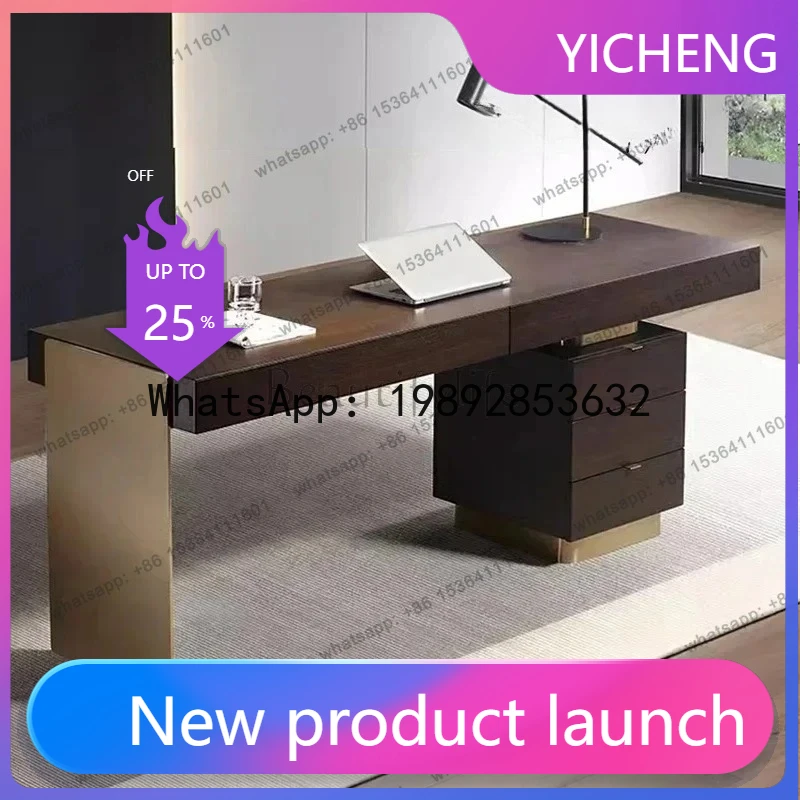 

Офисные столы в стиле минимализм, роскошный дизайн, современный кабинет, офисные столы, вилла, элитная офисная мебель, бюро