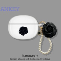 for Realme Buds Air 6 Pro , Air6 , Air 5 Pro Transparent Cover Air5Pro camellia Silicone Case Earbuds Soft Protective Skin