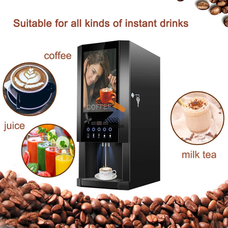 

Hot Beverage Machine Drinking Fountains Household Small Desktop Automatic Instant Coffee Machine Milk-tea Coffee Machine