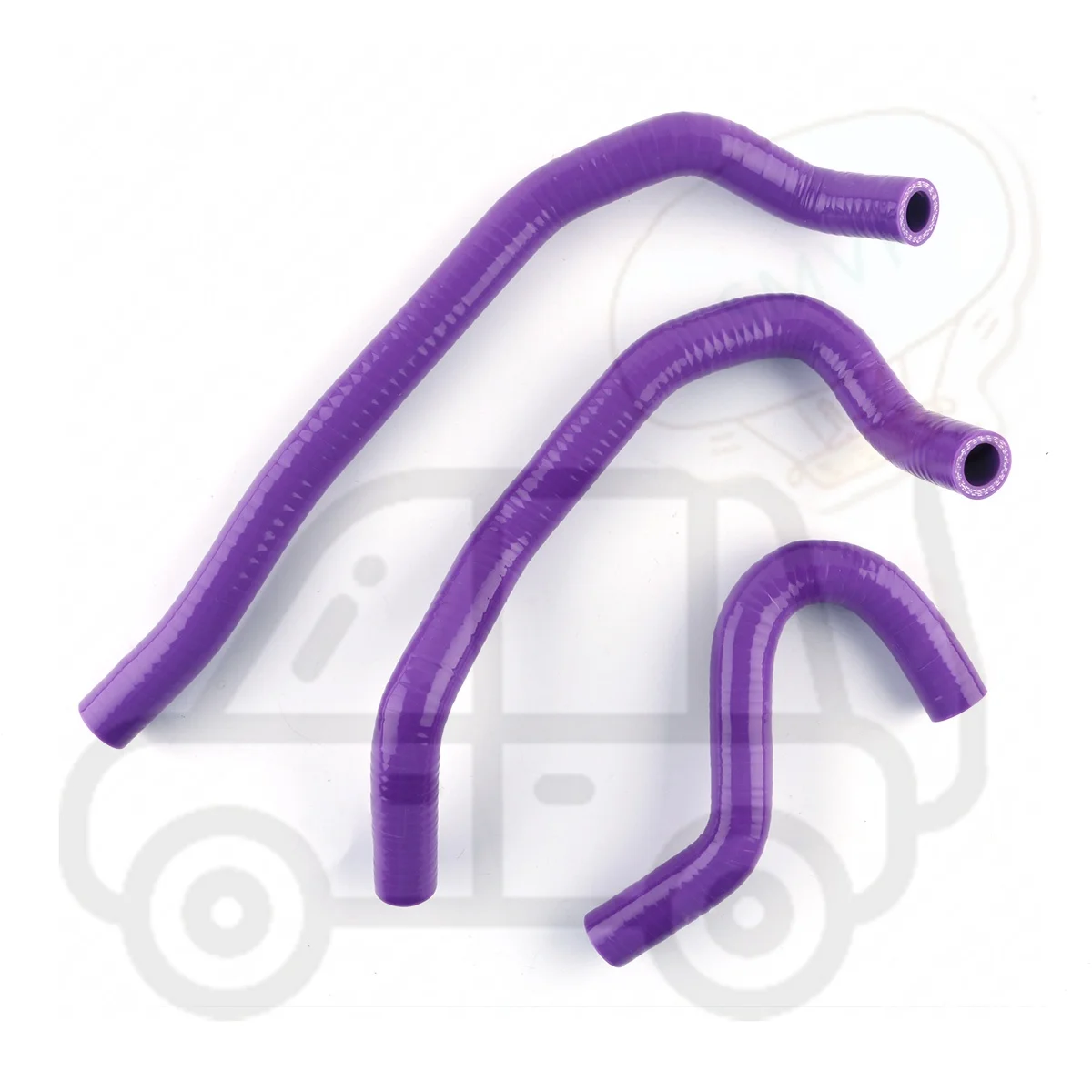 

For 1986-1992 TOYOTA SUPRA MA70 JZA70 Replacement Auto Parts Silicone Radiator Coolant Hoses Set 3PCS 11 Colors