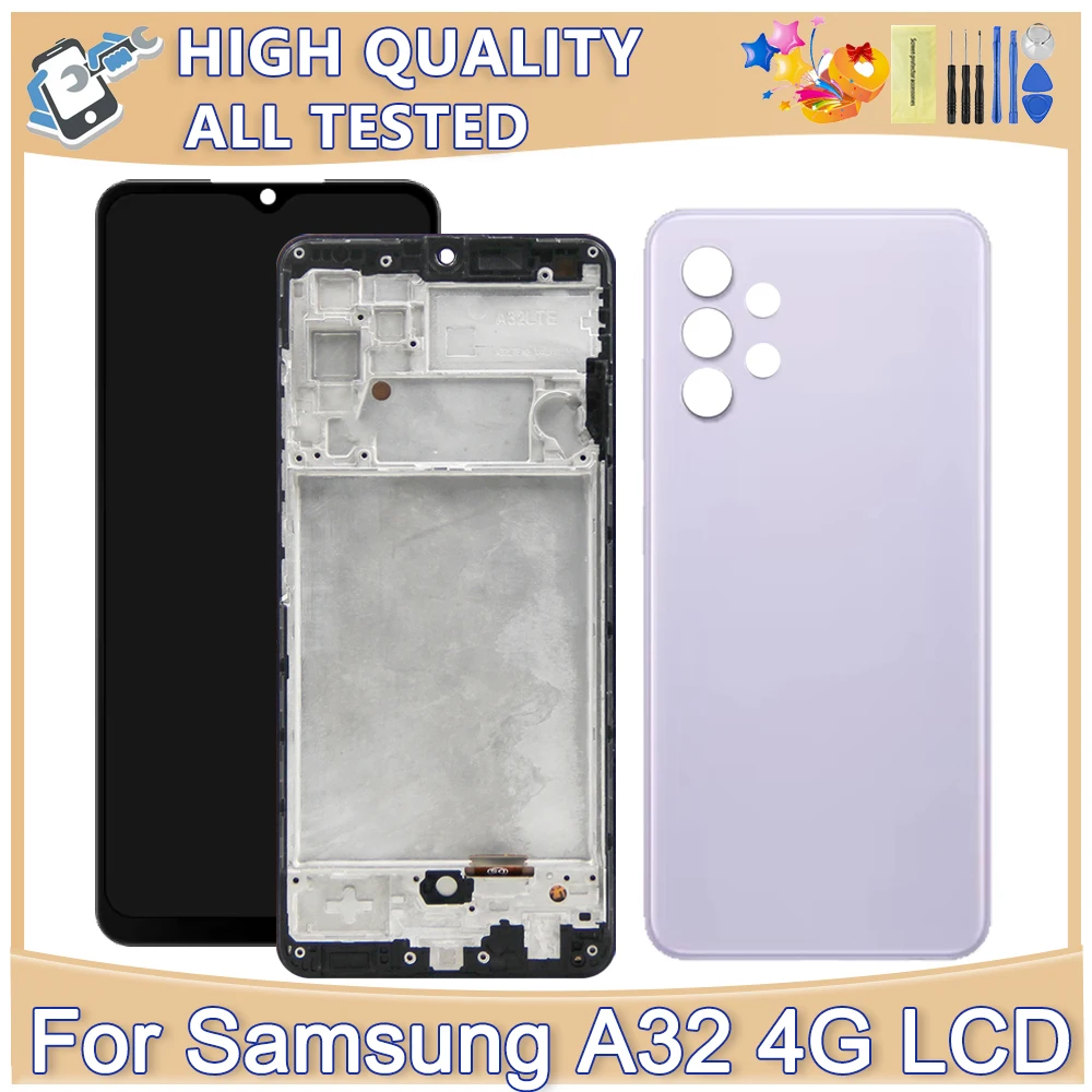 

TFT For Samsung Galaxy A32 4G LCD Display Touch Screen For Samsung SM-A325F SM-A325M SM-A326B LCD Screen Department