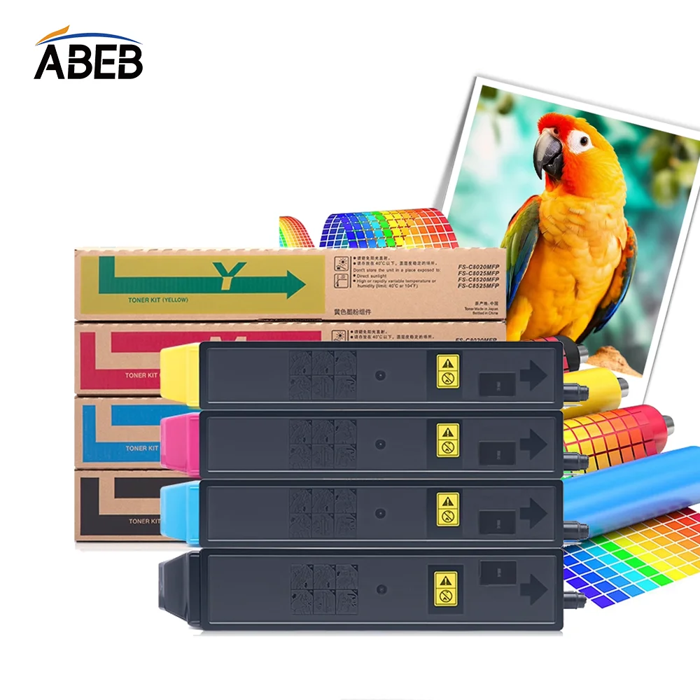 

1PCS TK898 Toner Cartridge For Kyocera FS-C8020MFP/8520MFP/8525MFP High Quality Compatible Toner BK 180g CMY 100g