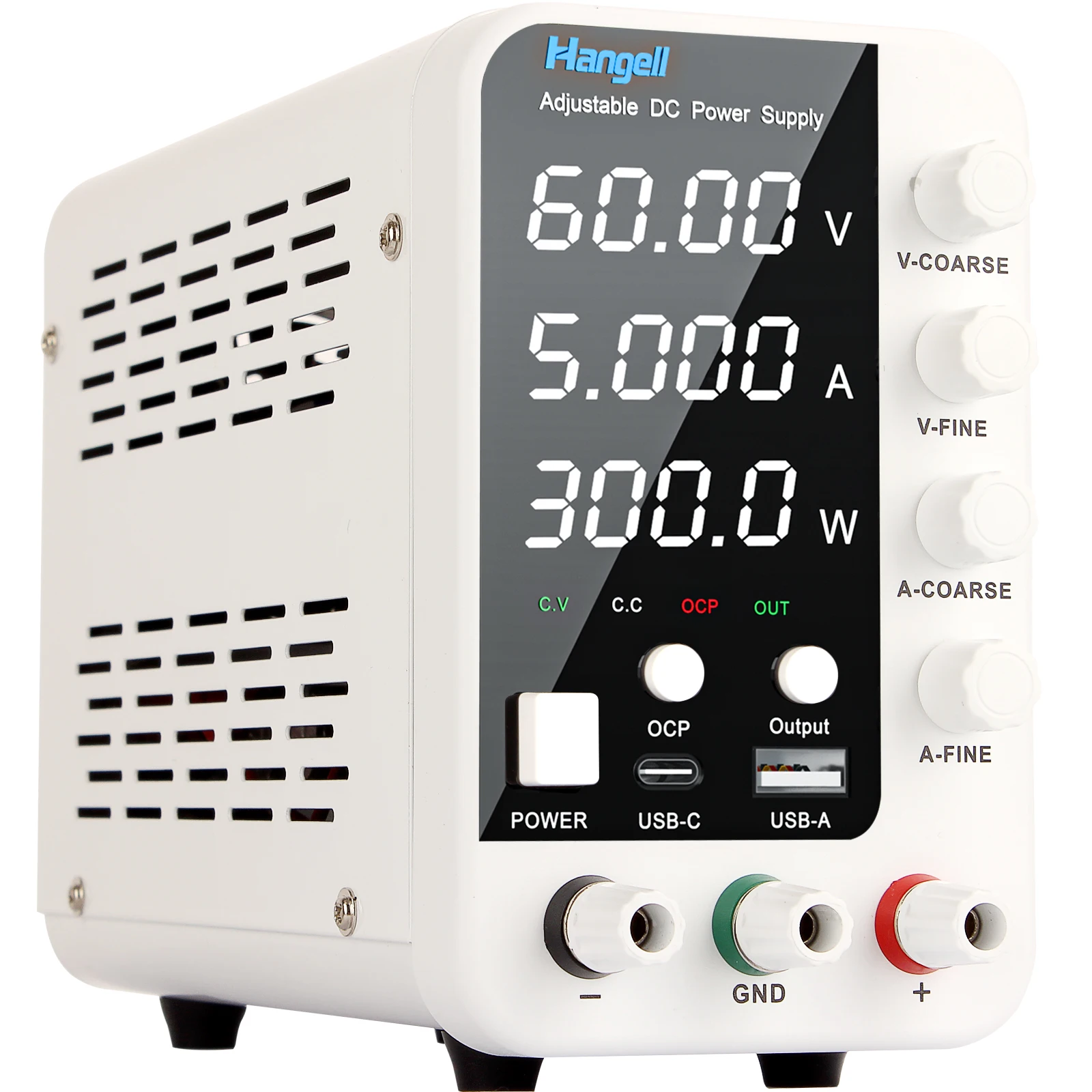 DC Laboratory Power Supply 30V 60V 120V Adjustable Voltage Regulator Bench Switching Power Supply Preset Current ON/OFF image 3
