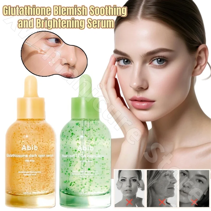 

Glutathiosome Dark Spot Glutathione Essence Dilutes Melanin Liquid Moisturizing Soothing Firming Facial Essence 50ml