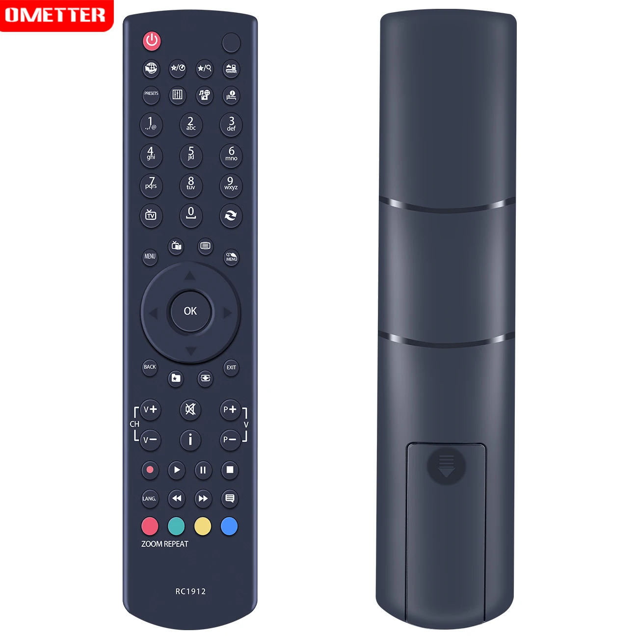 New RC1912 For Celcus TECHWOOD Polaroid Vestel Telefunken TV Remote Control 22167FHDDVD P48LED14 DLED32167HD