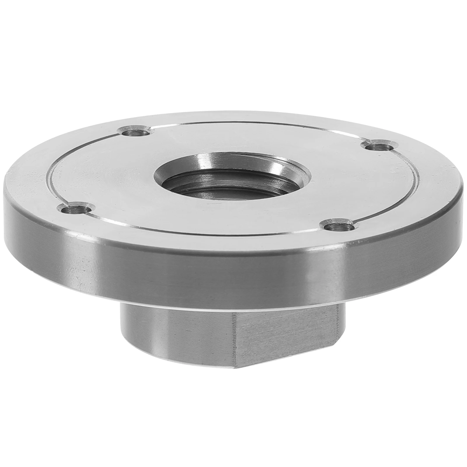 

3 Inch Chuck Wood Face Plate Threaded Backplate Adapter 8Tpi 8Holes High Grade Steel Woodturning Tool Accessories Lathe Tools