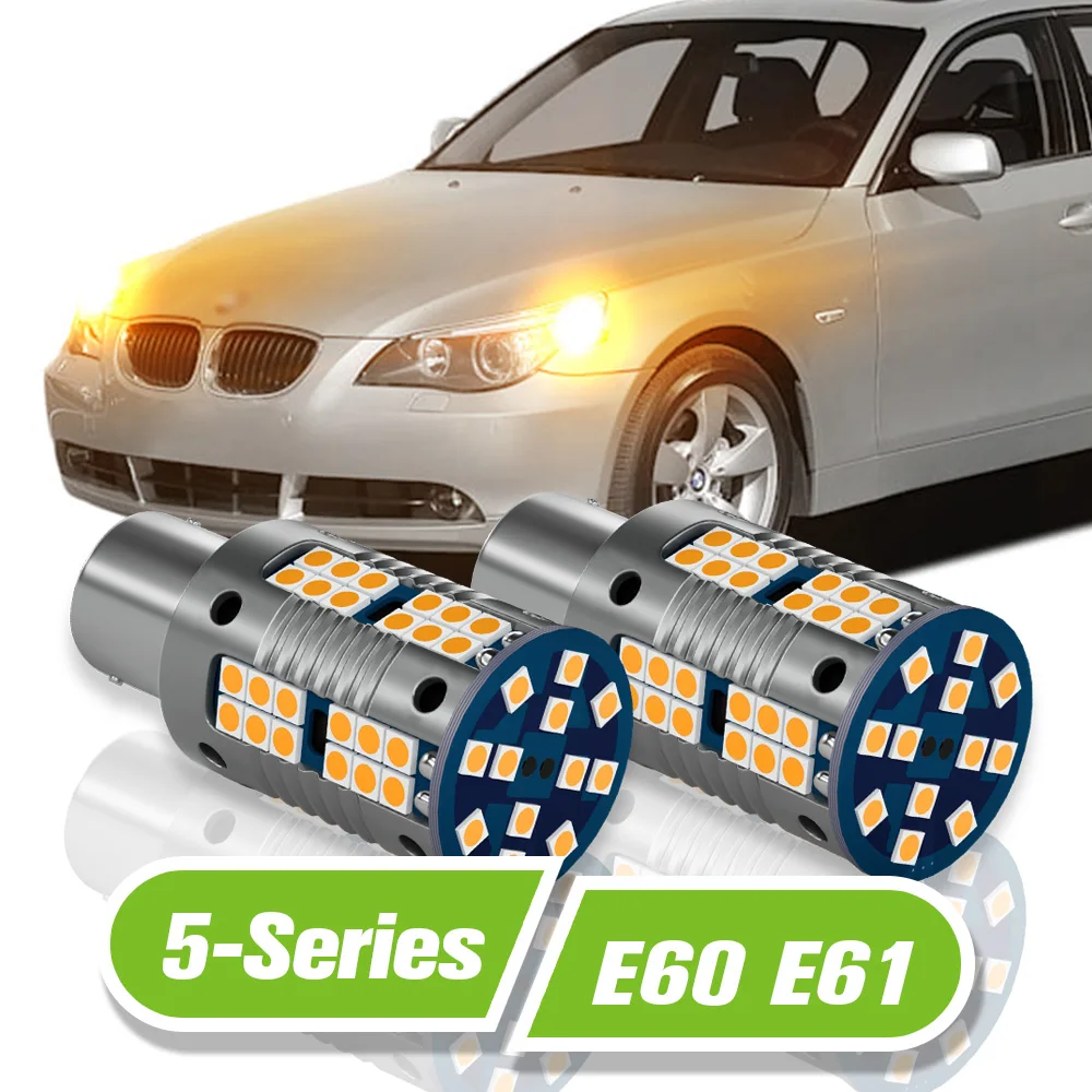 

For BMW 5-Series E60 E61 LED Turn Signal Light Turning Lamp 2pcs 2002 2003 2004 2005 2006 2007 2008 2009 2010 Accessories