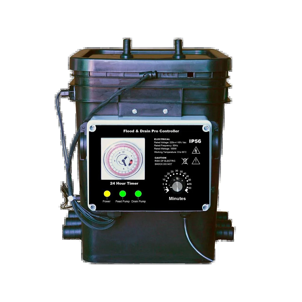 6 12 18 24 30 36 42 48 60 Barrels Indoor Hydroponics DWC System Brain