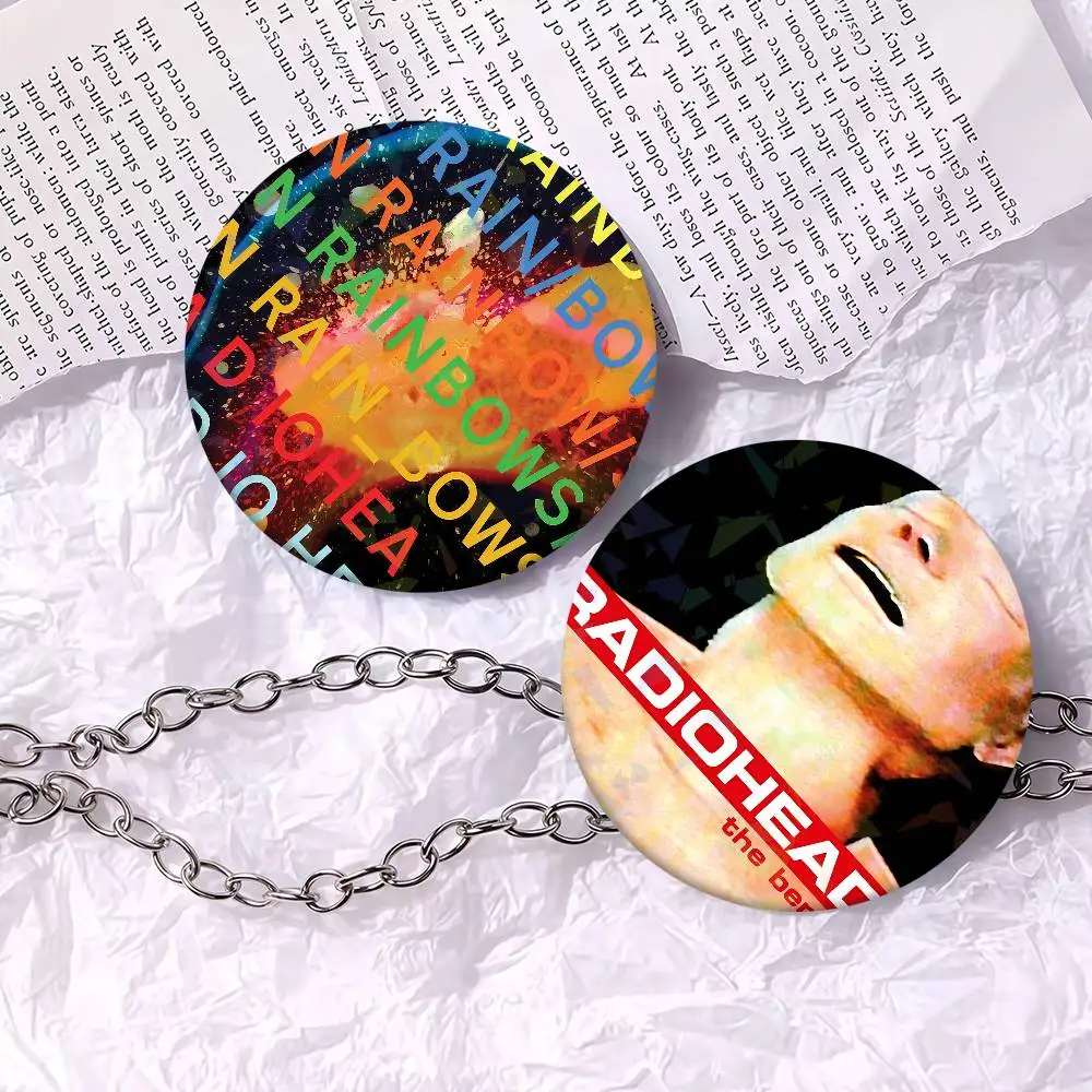 Klassische Rockband R-RadioheadS Anstecknadeln, weiche Button-Pins, leuchtend bedruckte Icons, Geschenk für Freunde, Anstecknadel für Kragen, Reversnadel aus Metall