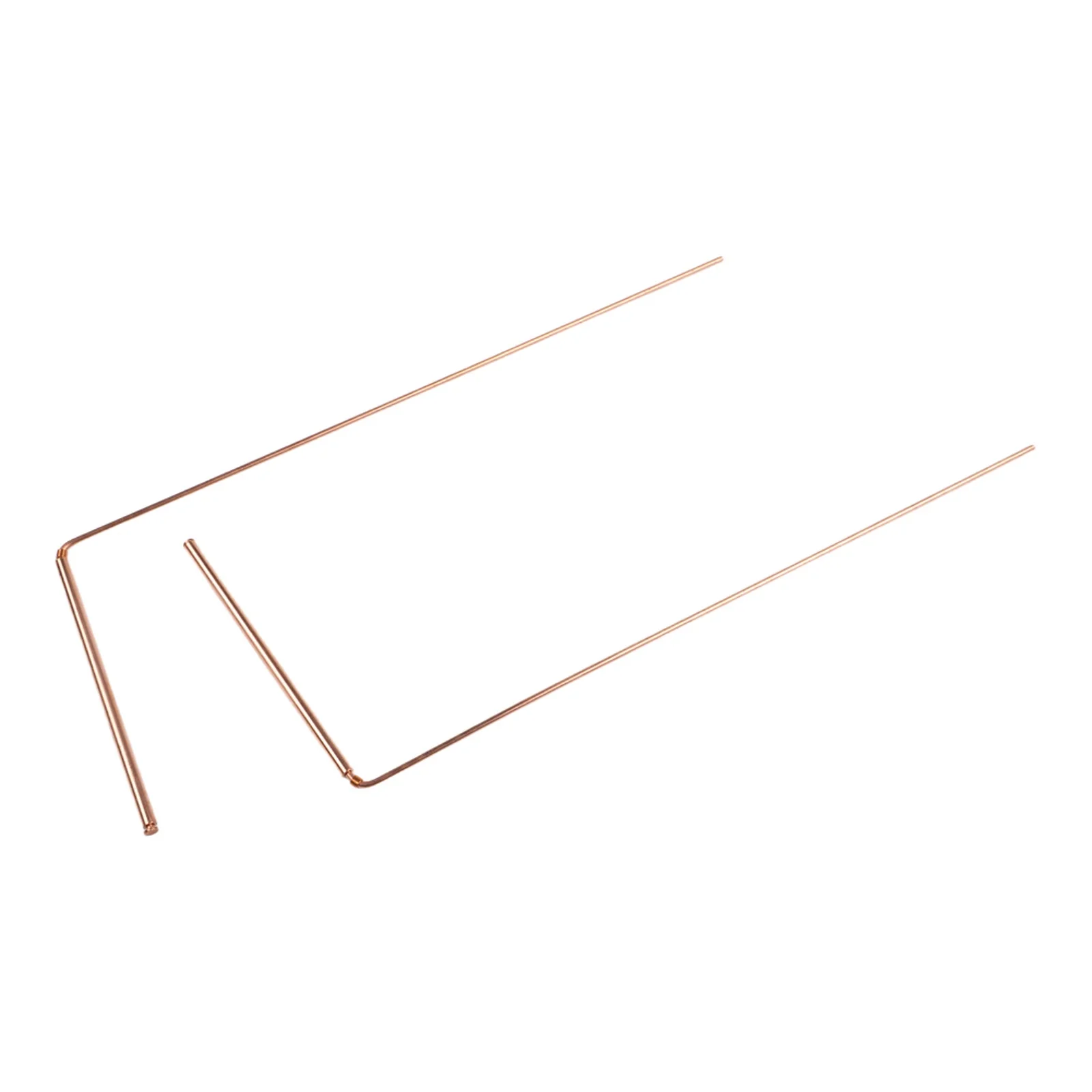 4pcs Brass Dowsing Rods Set With Pendulum Tool Gold Color Adjustable L Shape For Finding Water Mineral Veins And H