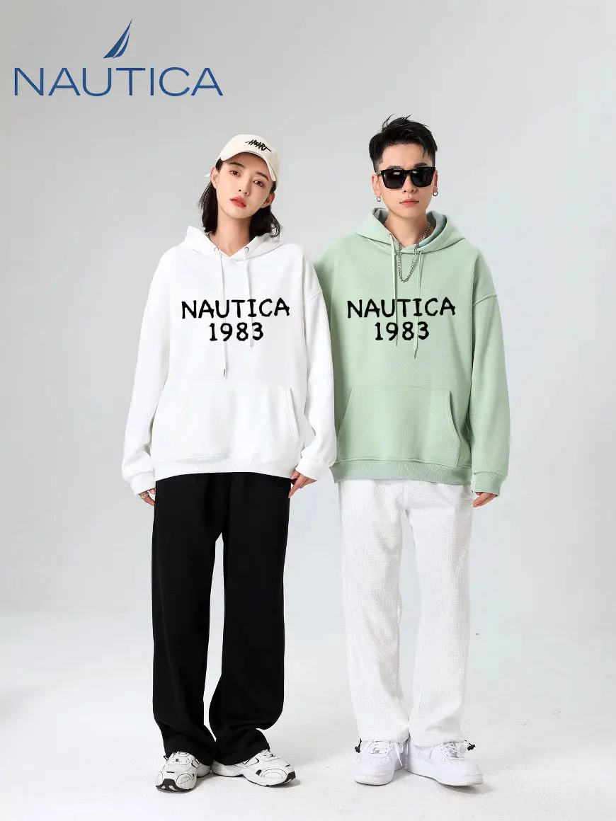 2026 Nautica New Cross border Foreign Trade Hot selling Style Motorcycle Equipment Men's Armored Hoodie, Couple Riding Hoodie