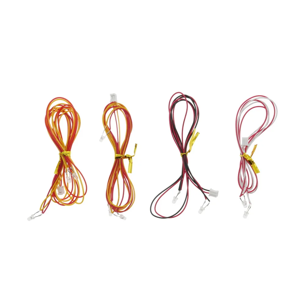 WPL D12 D42 D62 D64 C74 C44 Light Group Reversing Brake Light Headlight Turn Signal RC Car Upgrade Parts Accessories