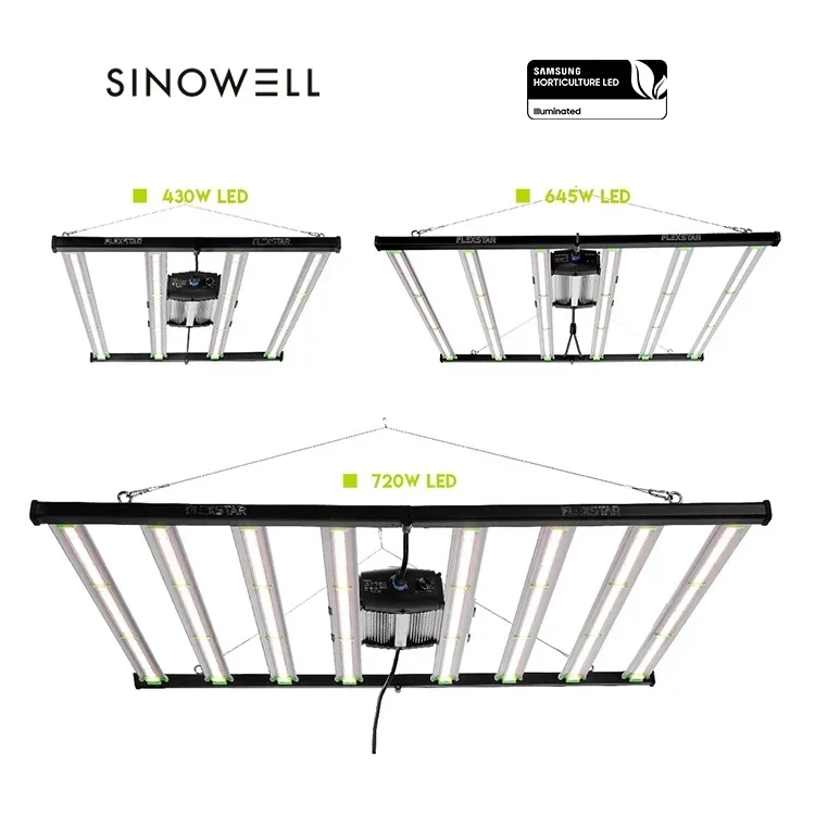 

US TH CA Stock DLC ETL Approved Horticulture Samsung 1000W 800W 720W 645W LED Light Samsung lm301h