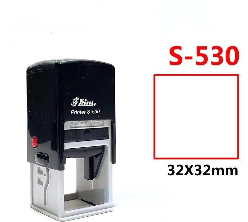 ختم الحبر الخلفي الجديد اللامع ، الشعار المخصص ، الطباعة على النطاط ، الحبر الخلفي ، نوع الضغط المربع ، بالحبر ، الطوابع #4