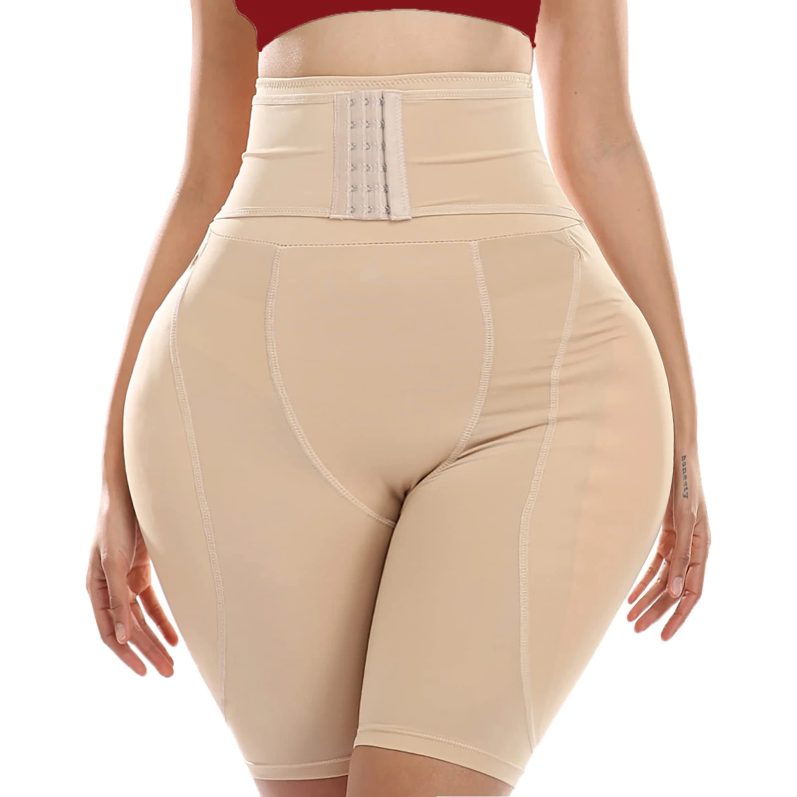 Butt klocki dla większych Butt Hip klocki Hip Enhancer ulepszona gąbka wyściełane Butt Lifter majtki Shapewear kontrola brzucha dla kobiet BBL