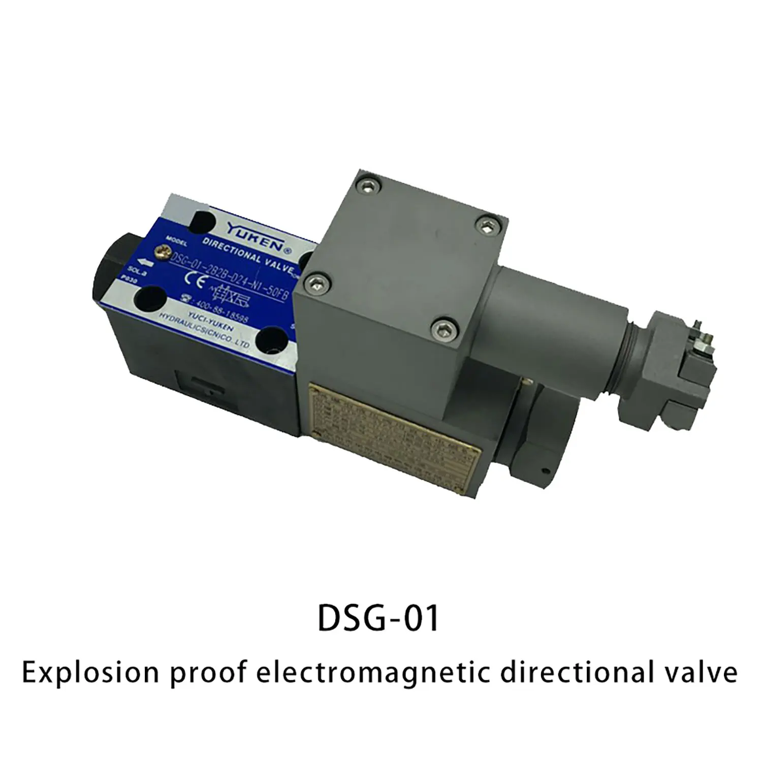 FENGTEHANG   Directional Control Valve DSG-01/FB Coal Safety Chemical Explosion-proof Single-head Solenoid Reversing Valve