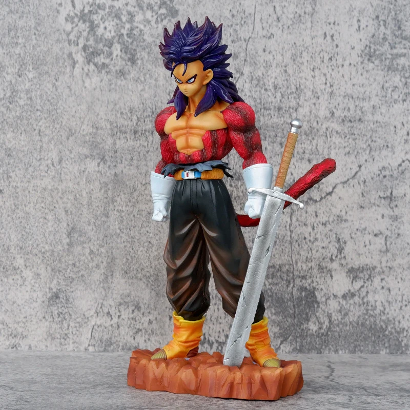 

Anime Dragon Ball Figure Trunks Super Saiyan 4 Gk Pvc Model Collection Doll Anime Periphery Decoration Display Children Gift Toy