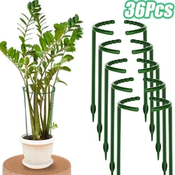 Plant Support Pile Stand climb for Flowers grow Semicircle Greenhouses Arrangement Fixing Rod Holder Orchard Garden Bonsai Tool