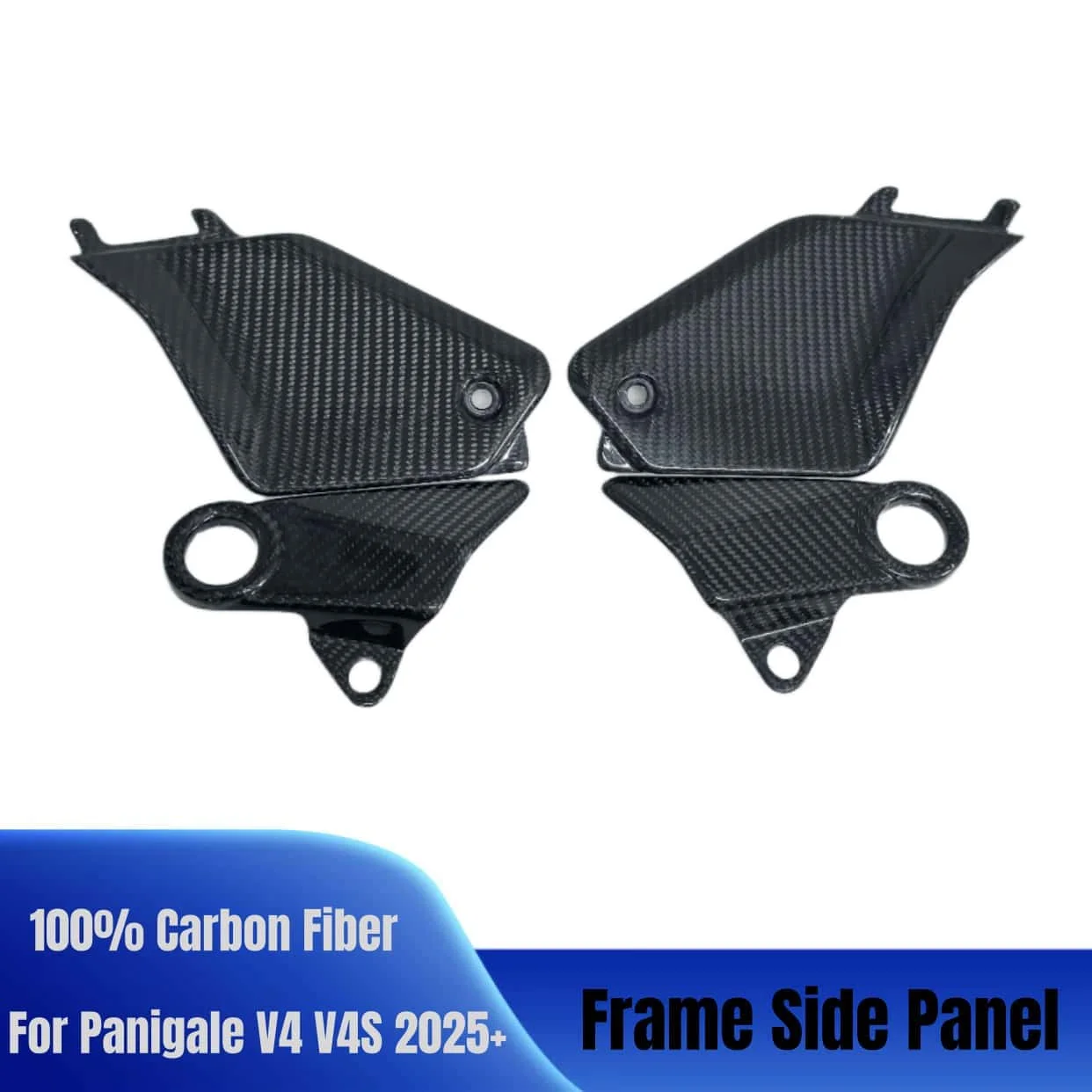 

Для DUCATI PANIGALE V4 V4S 2025 новый 100% углеродное волокно мотоциклетный бак, боковые панели, защитная боковая крышка, комплекты обтекателей