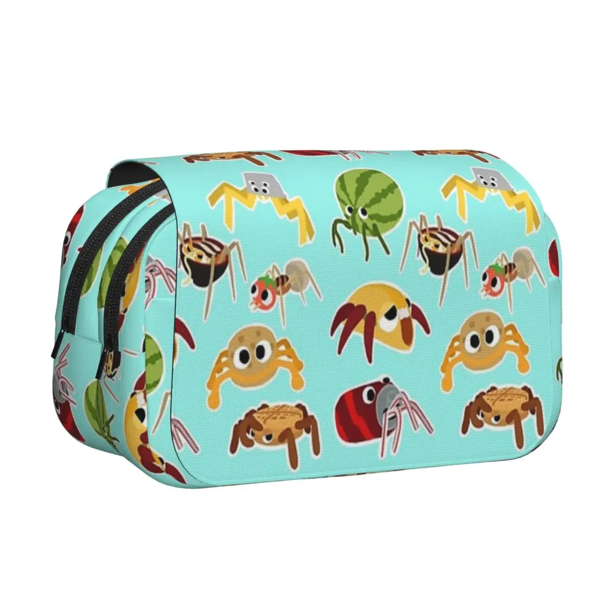 Bugsnax Bug Pack Fan Art Kinda Bug Pencil Case Pen Holder Hard Shell Leather Large Capacity Pen Box Pencil