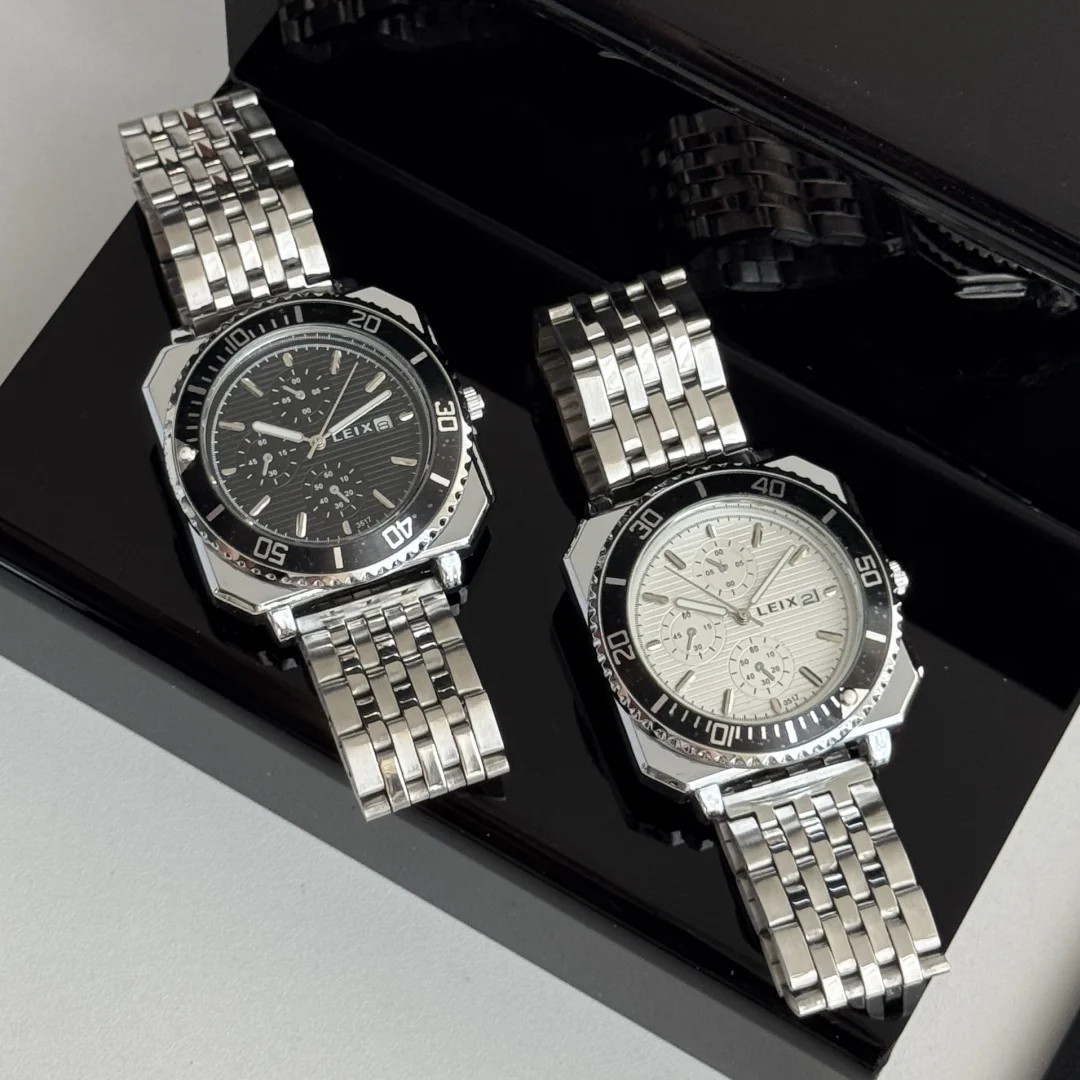 

Новые деловые часы, мужские наручные часы из нержавеющей стали, мужские кварцевые часы на день Святого Валентина, мужские часы relogio masculino reloj hombre