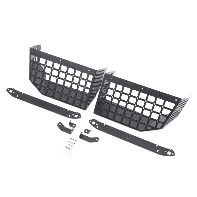For Great Wall Haval Raptors Menglong 2023 + Carbon Steel + Aluminum Alloy Car Trunk Multifunction Organizer Side Storage Basket