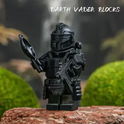 Peacekeeper Elite Level 7 Armor Minifigure Military Figure Block Building DIY Assemble Bricks Collection Creative Gifts