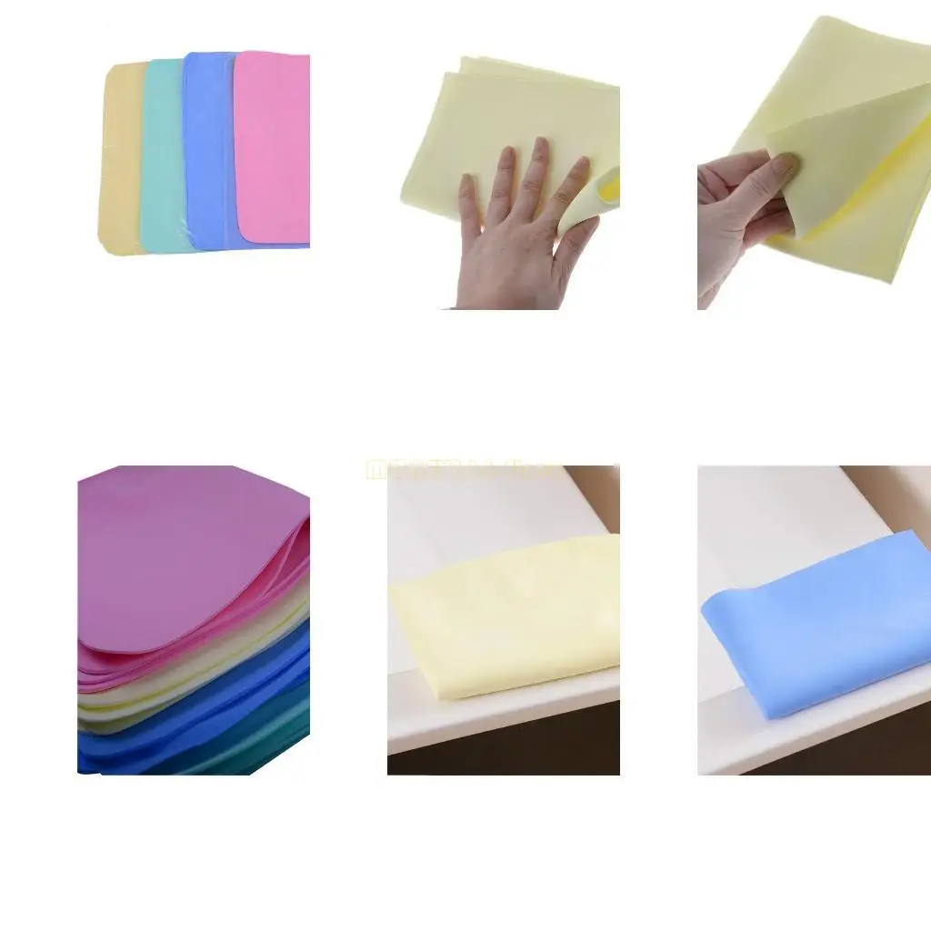 f62c pvaタオルスーパー吸収性ディアスキンレコードクリーニングタオルウォッシュクロスケアスエード