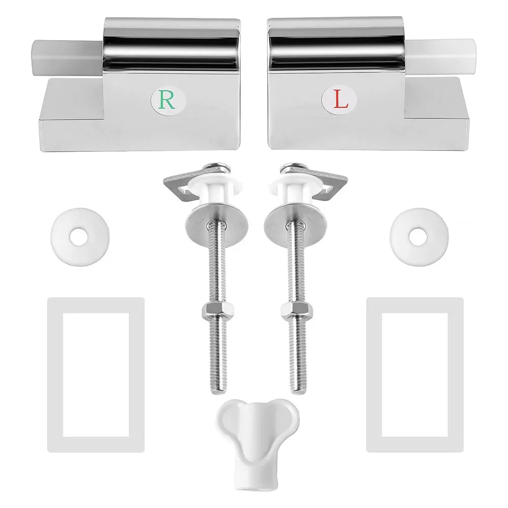 

Fixed Toilet Seat Hinge Replacement Kit ABS And Stainless Steel Effortless Disassembly Resistance To Deformation