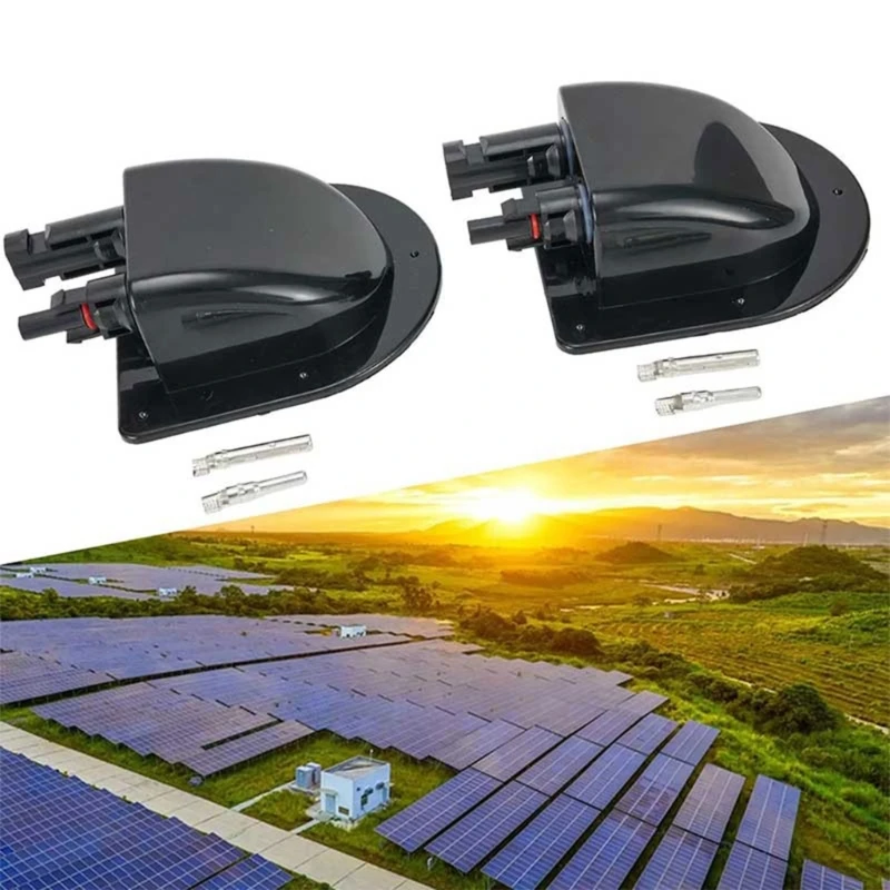 

Waterproof ABS Solar Cable Junction Box Plastic Solar Panel Wire Connector Box for Roof Mounted Photovoltaic System