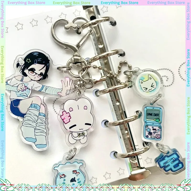 الاكريليك قلادة الهاتف مفتاح سلسلة قلادة أنيمي Itabag اكسسوارات DIY بها بنفسك الشخصية الأصلية الألفية الرياح Itabag الديكور هدية #6