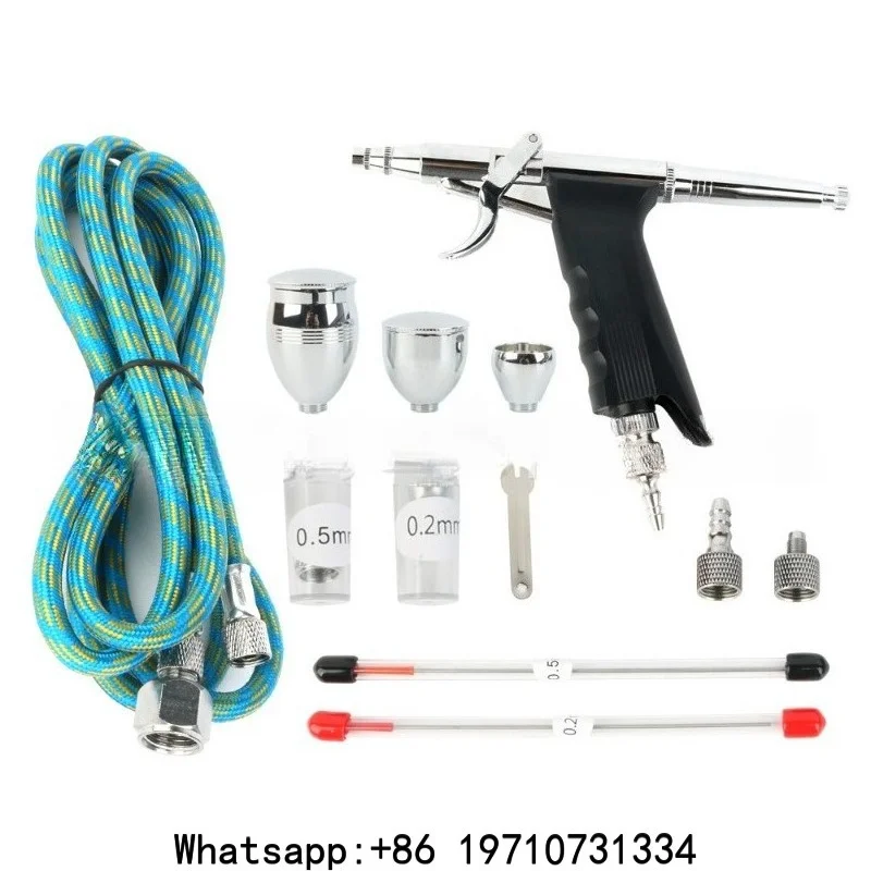 116AK Three-caliber Model Spray Paint Painting Inkjet Printer Mini Small Airbrush Set
