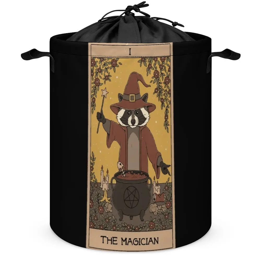 Storage Box The Magician Raccoons Tarot for Sale Organizer Division Premium Laundry Basket Super Soft Convenient Stored Toys Bat