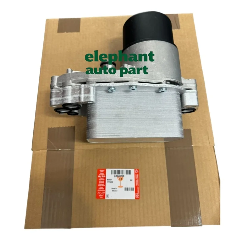 GENUINE LR040738 JDE8715 OIL COOLER For LAND ROVER DISCOVERY RANGE ROVER L405 RANGE ROVER SPORT JAGUAR XF XJ F-PACE 3.0 Diesel