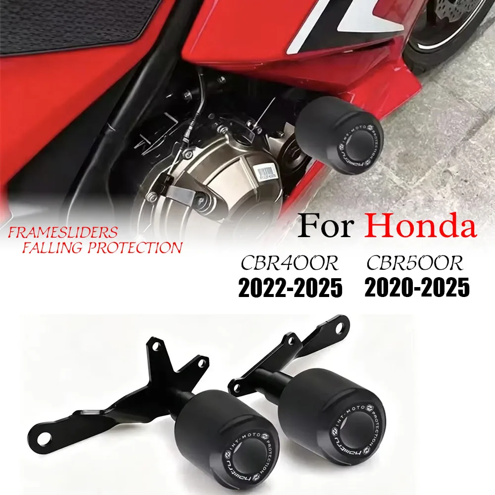 For Honda CBR500R 2020-2025 / CBR400R 2022-2025 Motorcycle Falling Protection Frame Slider Fairing Guard Crash Pad Protector