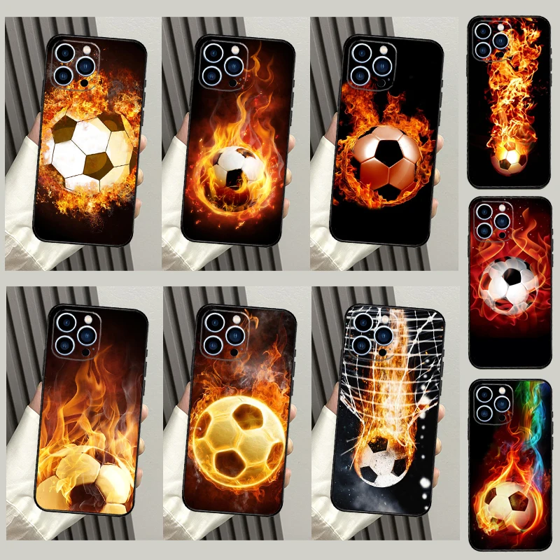 Fire Football Ball … - image