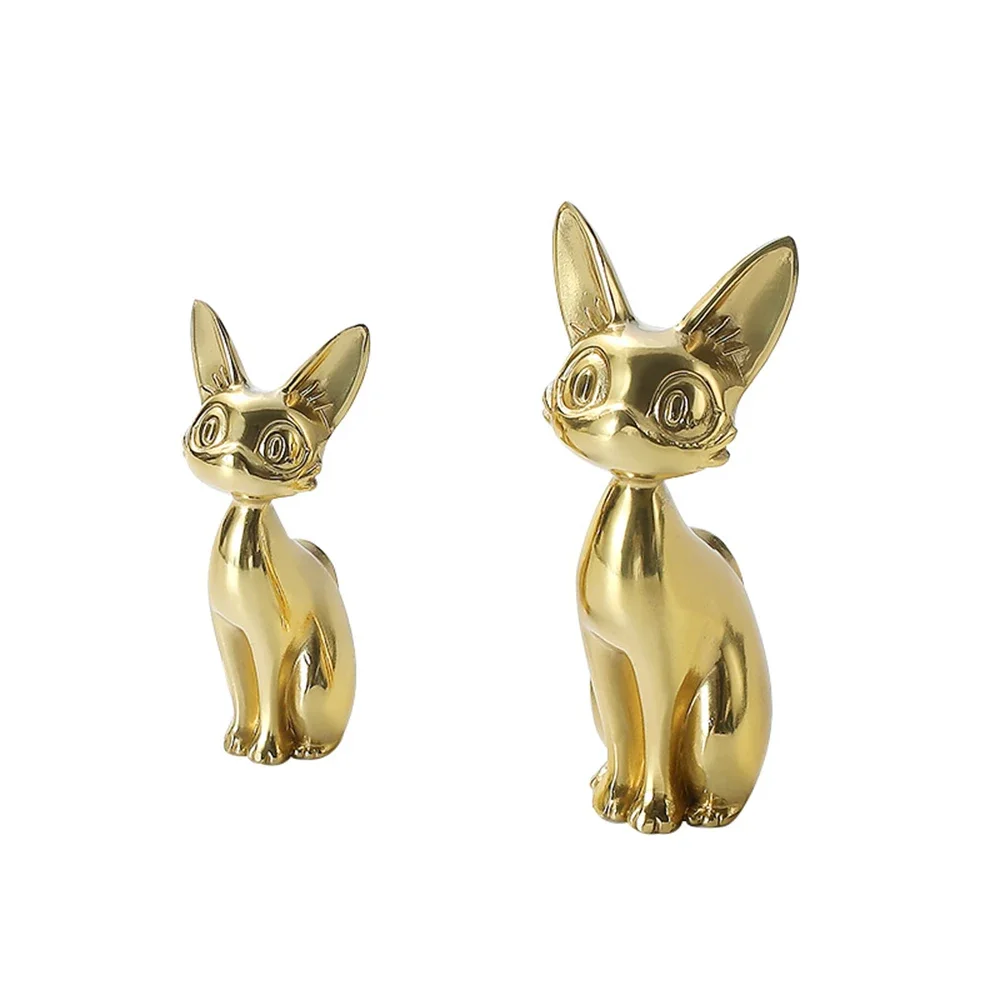 Cat Brass Cabinet Knobs Home Decor Dresser Pulls Drawer Handles Nightstand Pulls Closet Door Knobs Furniture Knobs Cute Hardware