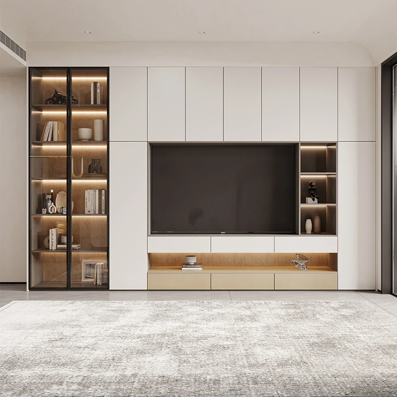 وحدة محمولة لخزانة التلفزيون من Stand By Me مع وضع مرن للعرض الشخصي والترفيه