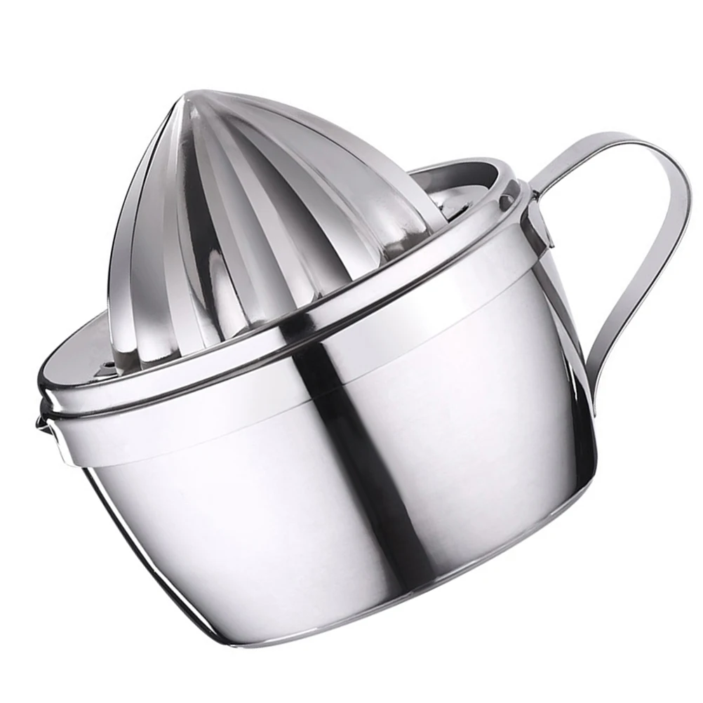 

Stainless Steel Manual Juicer Fruit Squeezer Portable Hand Operated Lemon Orange Extractor Easy Clean Kitchen Gadgets