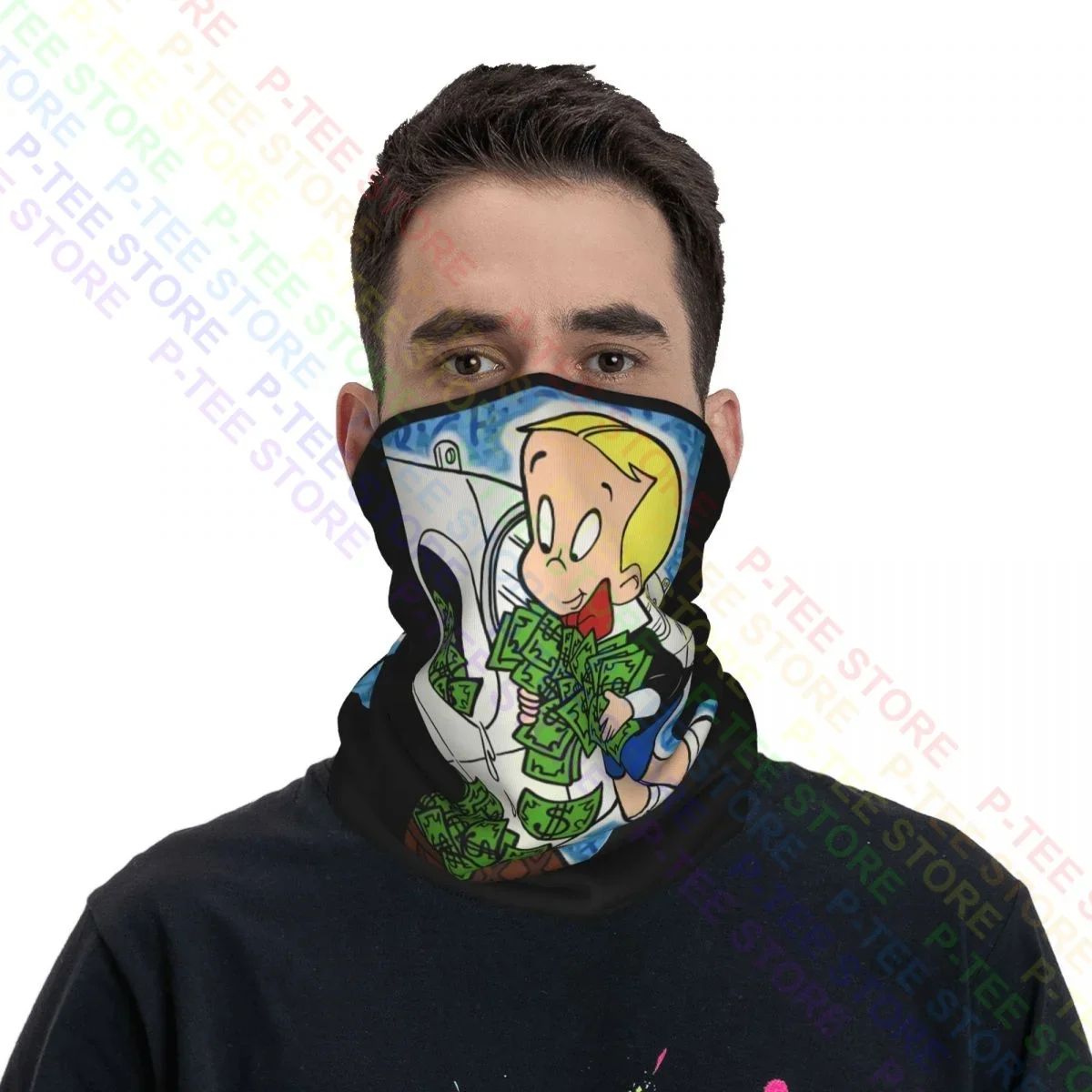 Alec Monopoly Richie Rich Money, гетры на шею, бандана, шарф, маска для лица, теплая, пылезащитная, дышащая