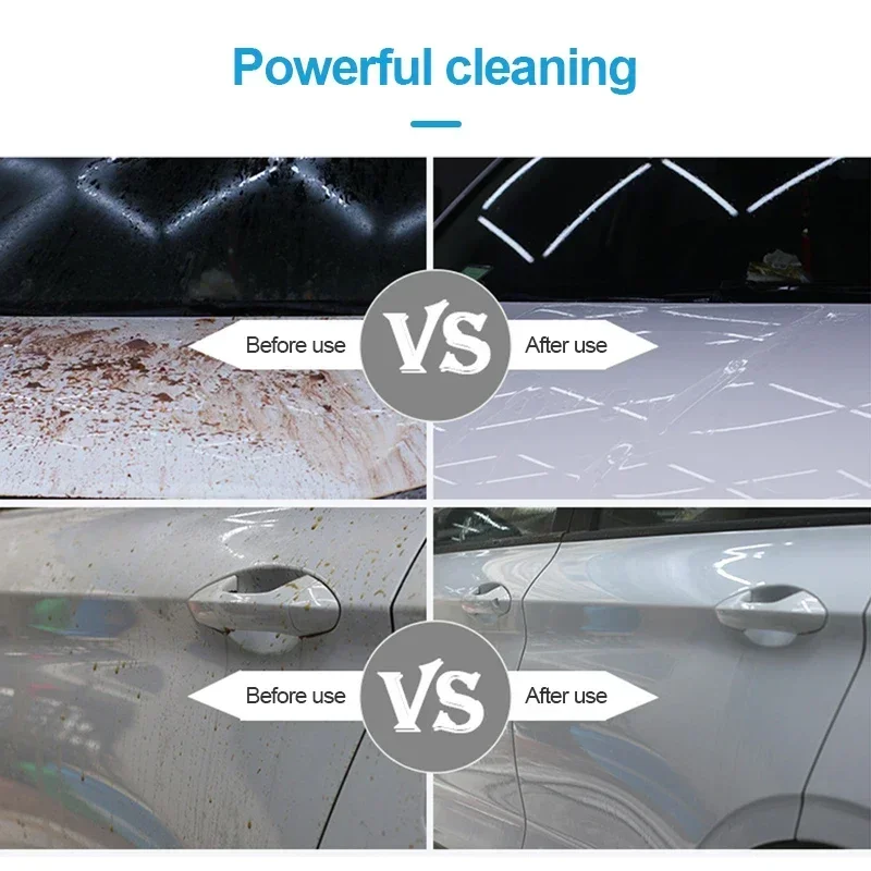 Líquido espumoso para lavado de autos, 2 uds., 100ml, limpieza profunda de automóviles y motocicletas con protección de barniz de cera (cuidado de automóviles y accesorios)