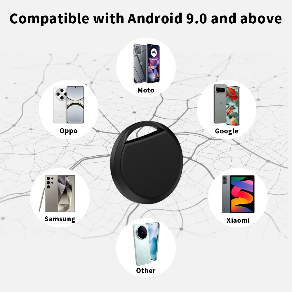 5 قطعة حزمة أندرويد سيارة لتحديد المواقع المقتفي العمل مع Google's Find Hub App محدد موقع السيارة لشاومي سيارات تحديد المواقع موتو مكتشف #6