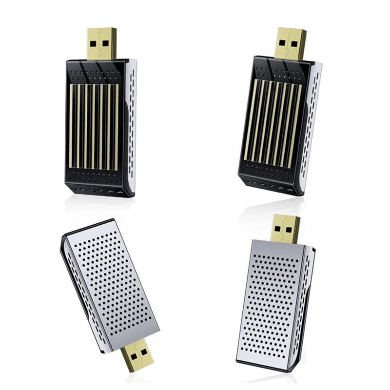 -ABAB AI Box Carplay 2G+16G Android 13/Wireless Carplay/Android Auto 3 In 1 Bluetooth 5.0 Wired To Wireless Carplay Adapter